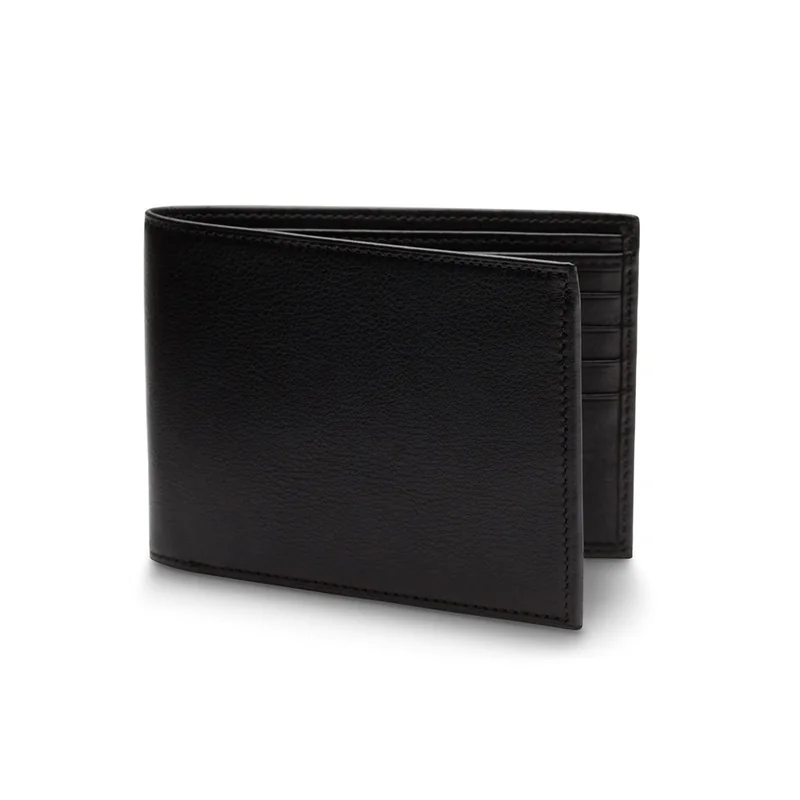 Bosca Bifold Wallet with ID Flap in Nappa Vitello