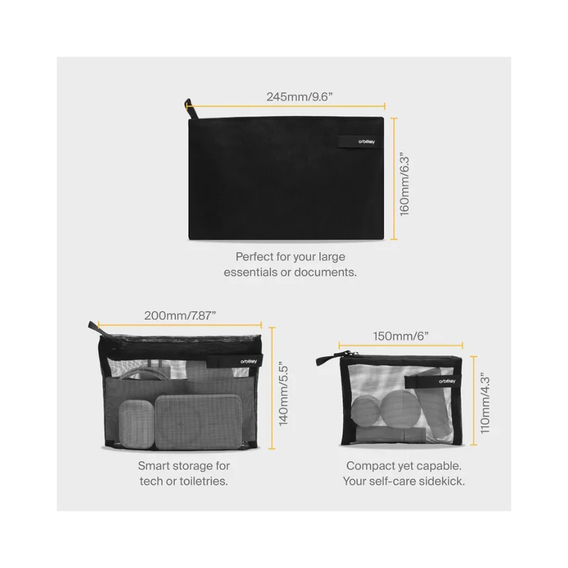 Essential Pouch Trio