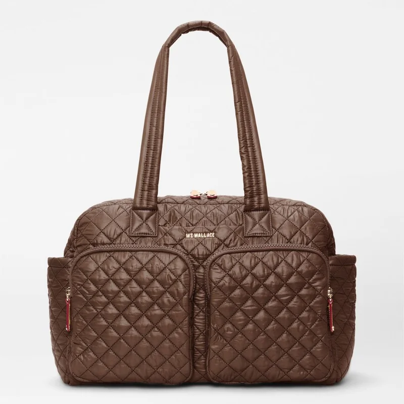 MZ Wallace Nik Duffel in Walnut
